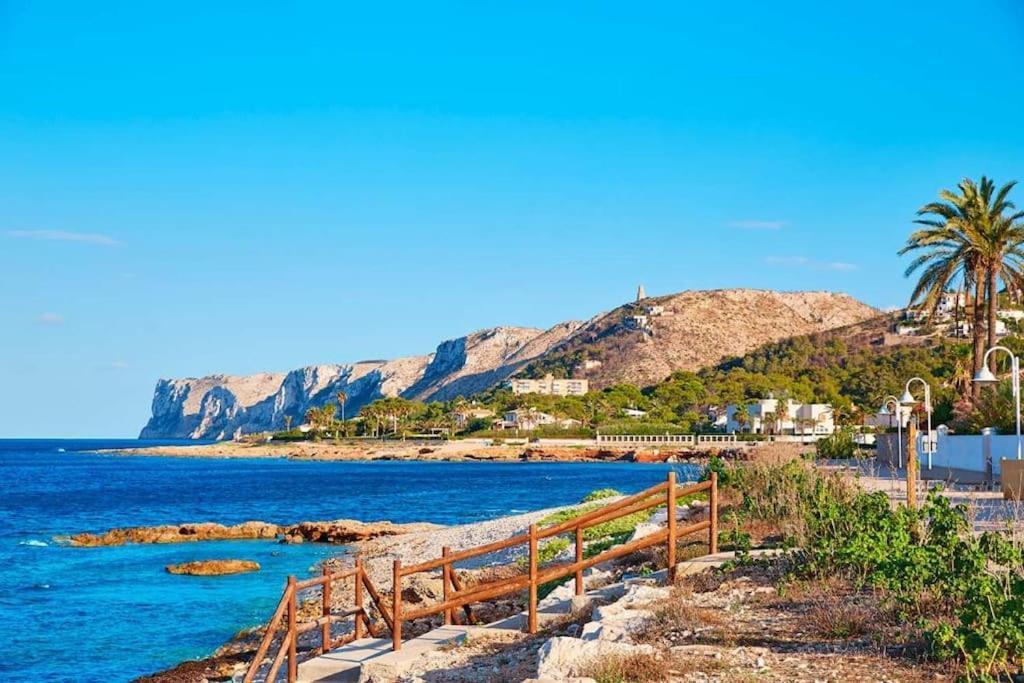 Adosado En Denia Con Gran Jardin Villa Eksteriør bilde