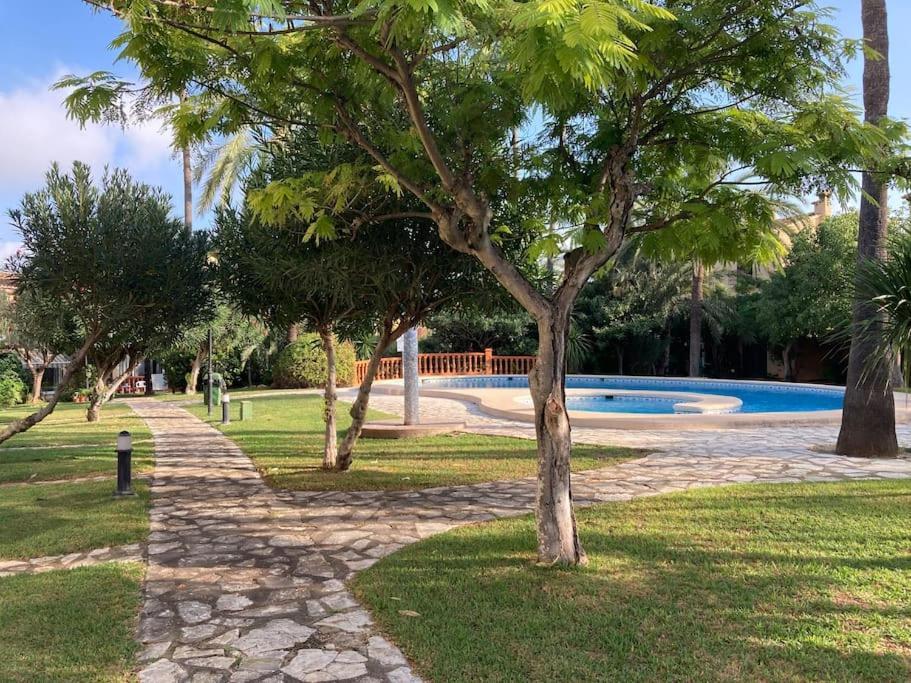 Adosado En Denia Con Gran Jardin Villa Eksteriør bilde